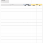 Free PDF Inventory Sheets U0026 Templates Editable U0026 Printable