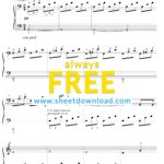 Free Piano Sheet Music To Download And Print High Quality PDFs Worksheets Library