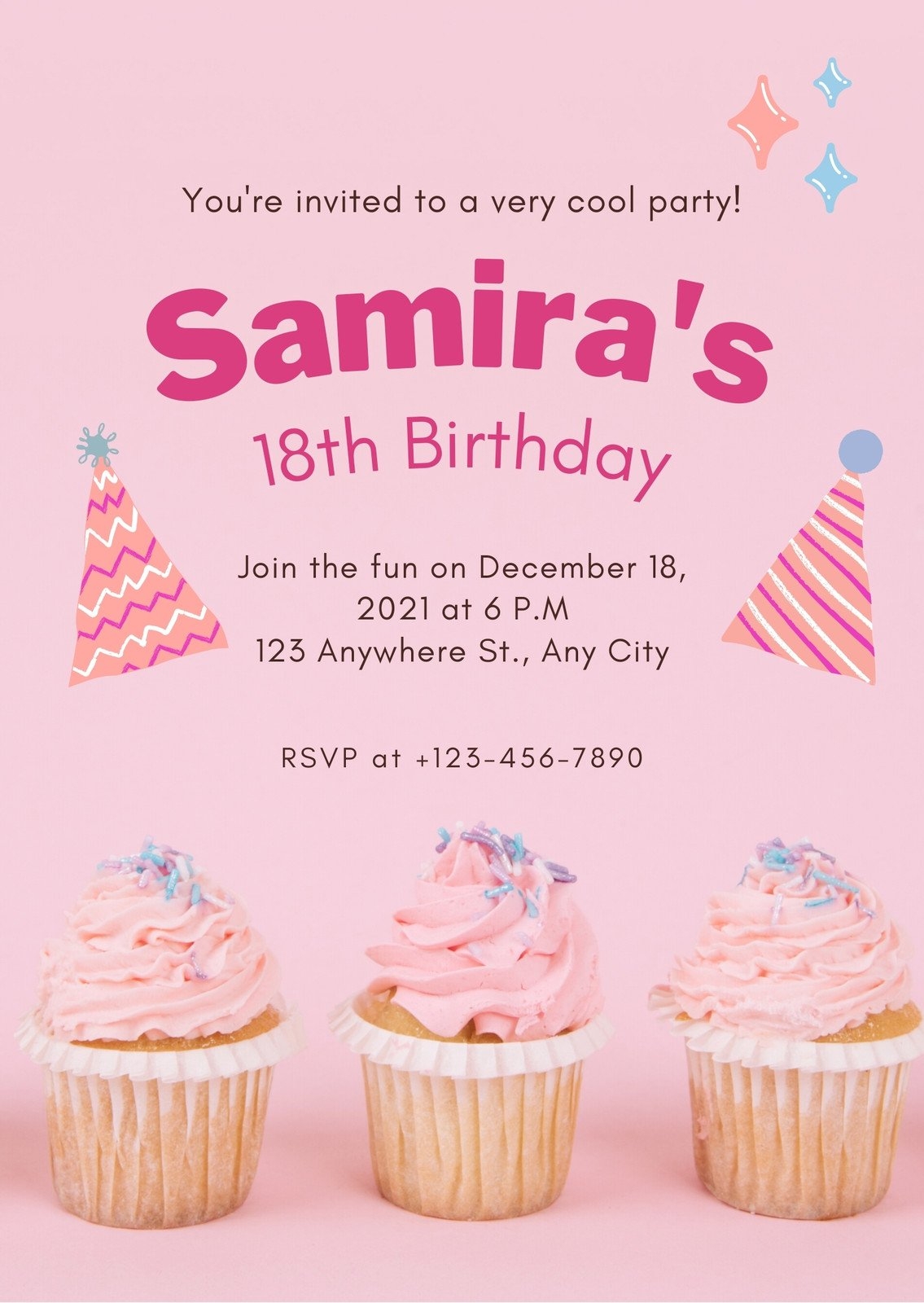 free printable 18th birthday party invitations