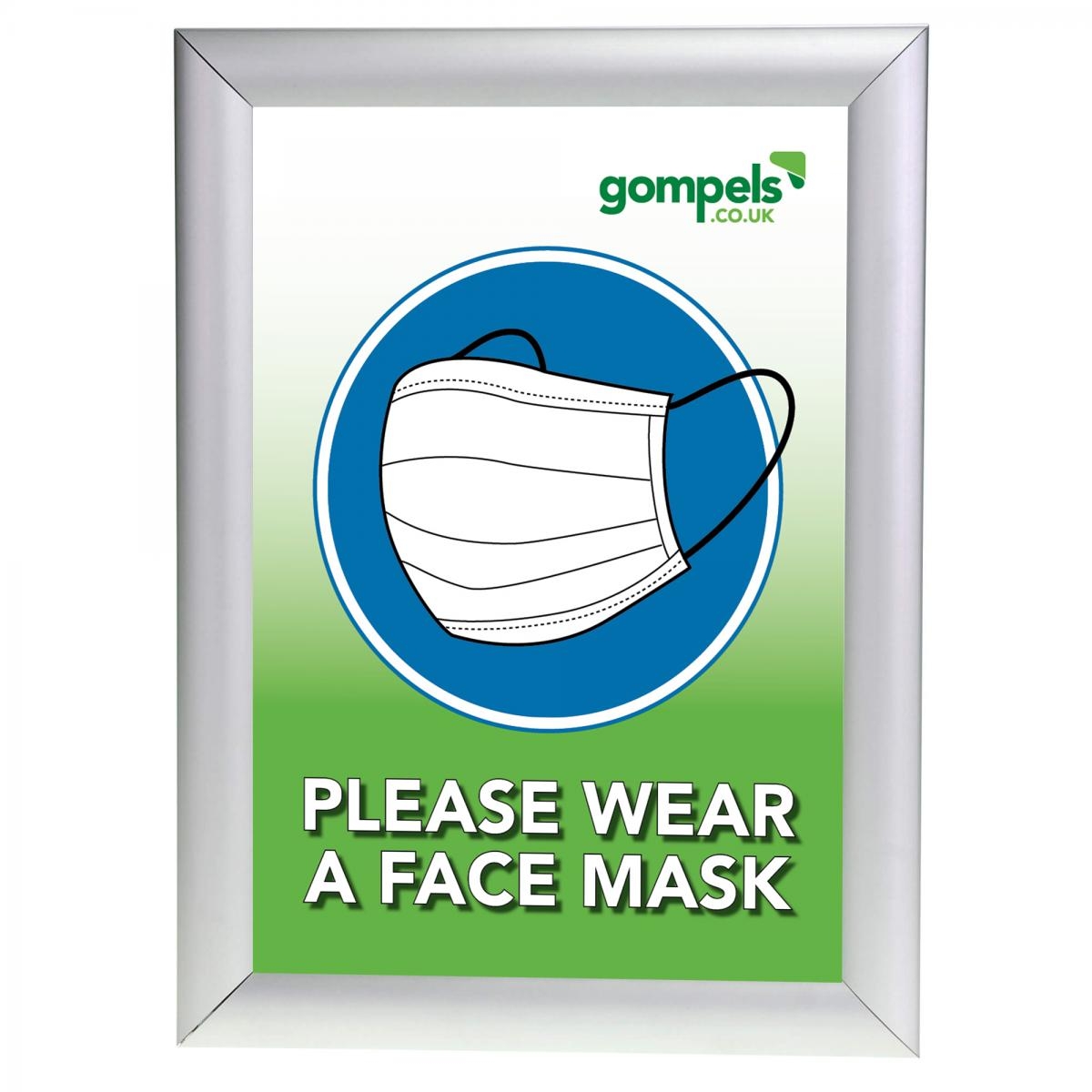 Free Printable A4 Please Wear A Face Mask Sign Gompels Care U0026 Education Supplies