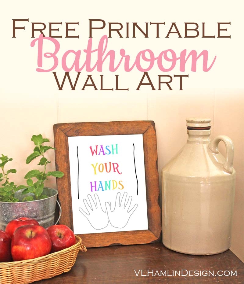 Free Printable Bathroom Wall Art Archives Food Life Design