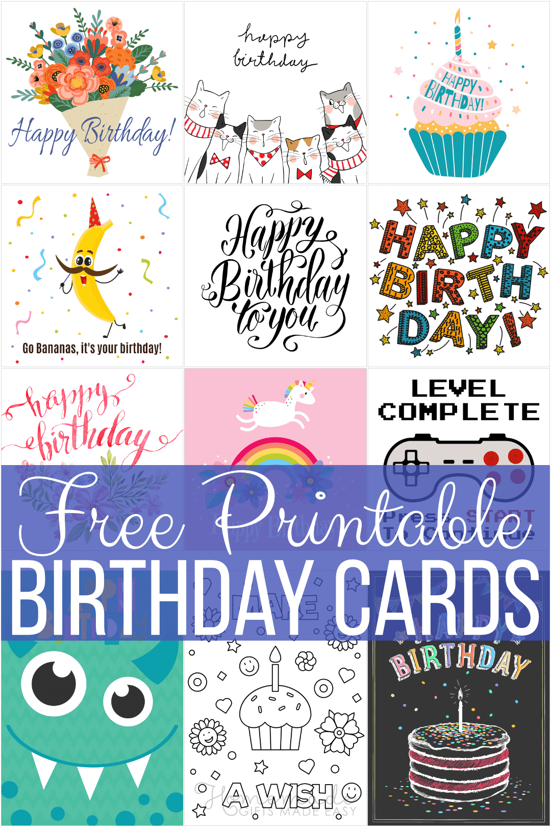 birthday cards for mom printable