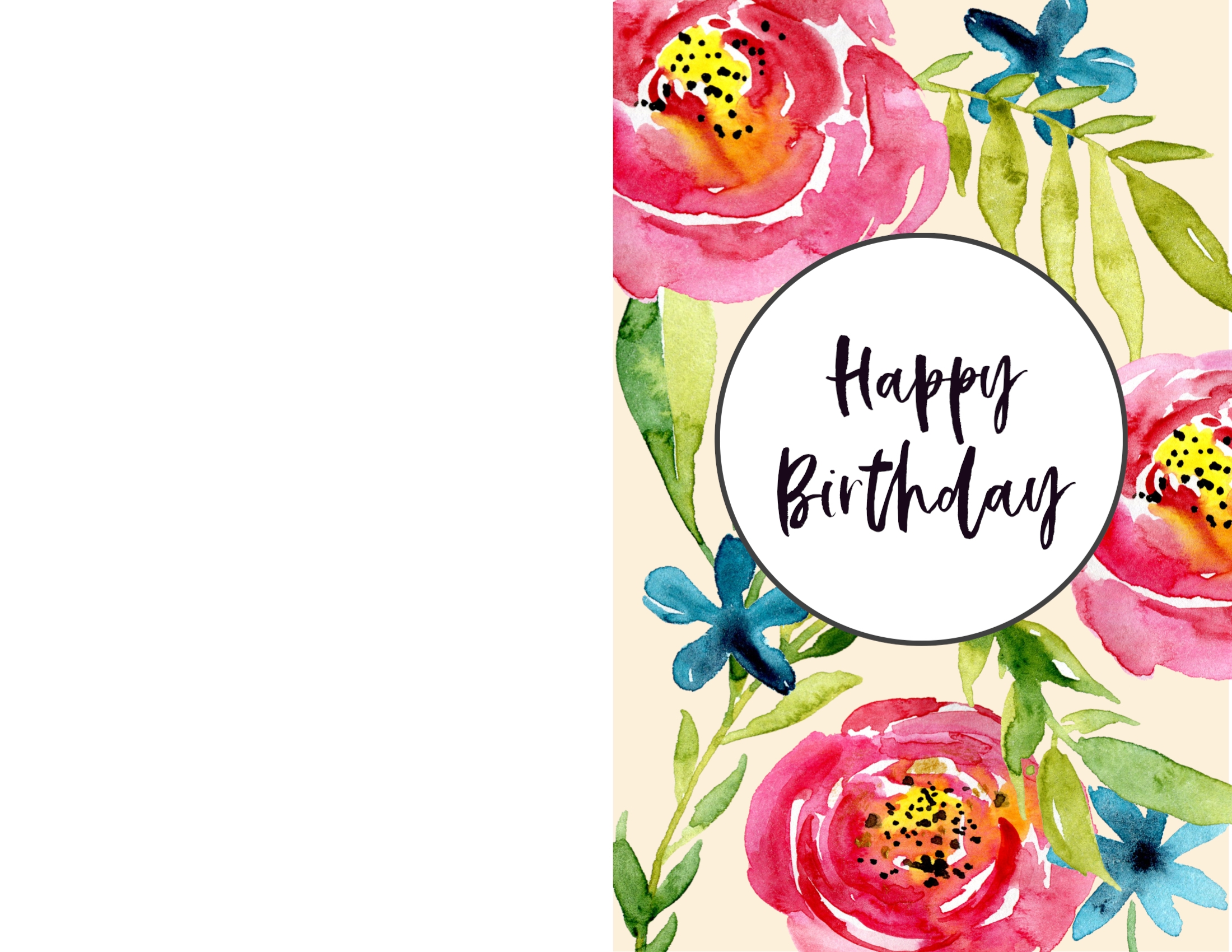 free printable birthday cards for her