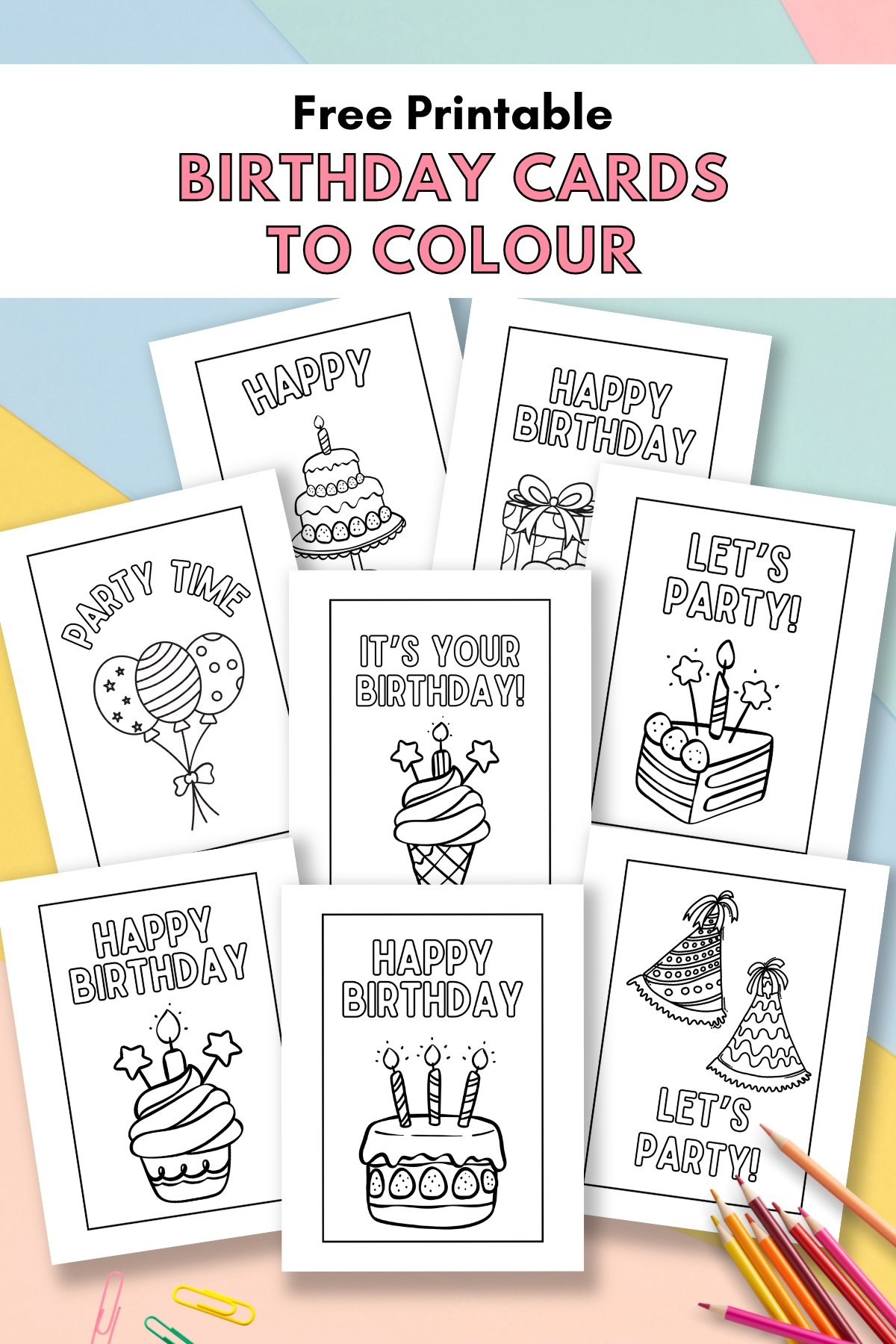 free printable birthday cards for friends