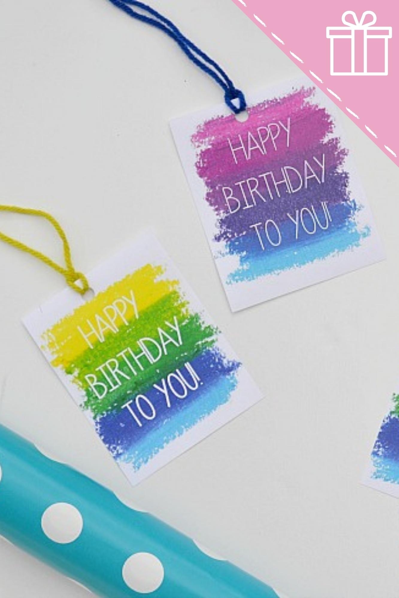 free printable birthday gift tags personalized