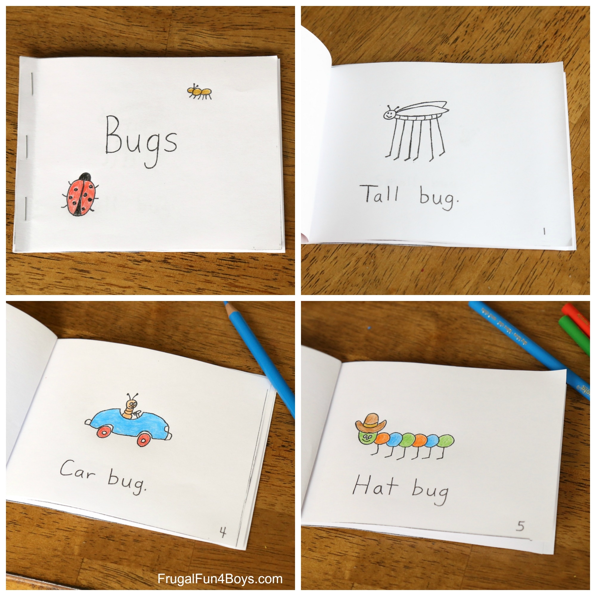 Free Printable Books For Beginning Readers Level 1 Easy 