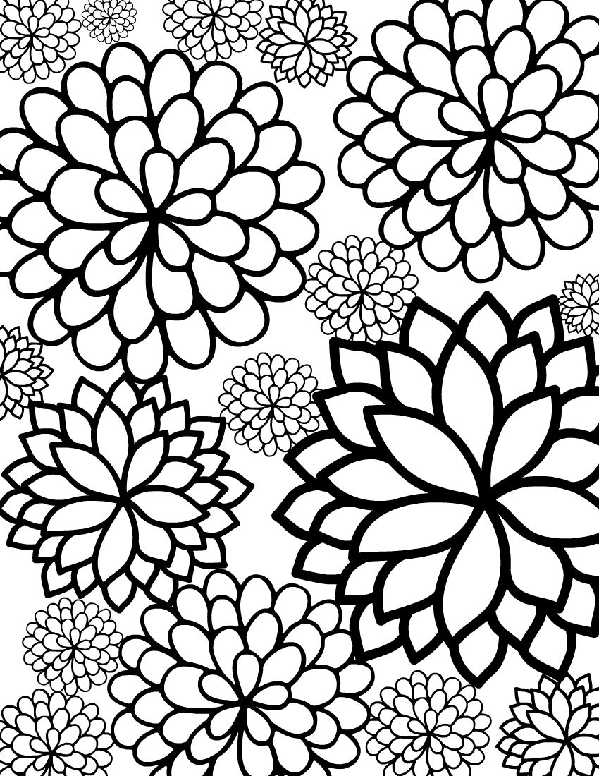 free printable coloring pages of cool designs
