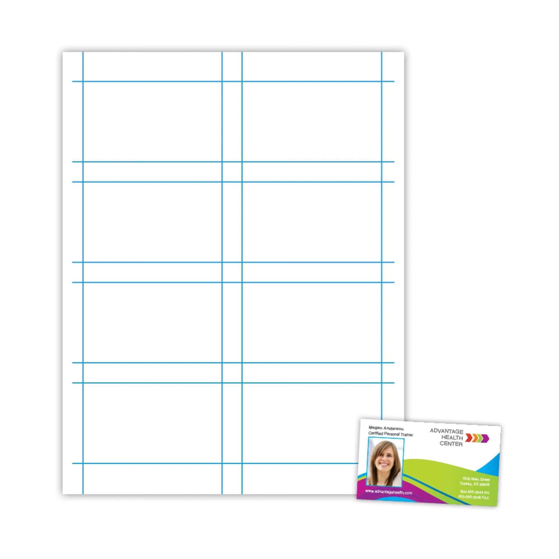 Free Printable Business Card Templates Microsoft Word 