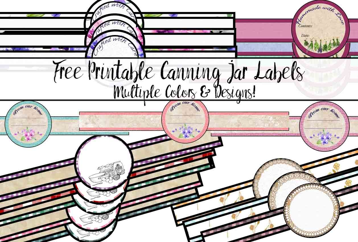 Free Printable Canning Jar Labels Tons Of Designs U0026 Colors
