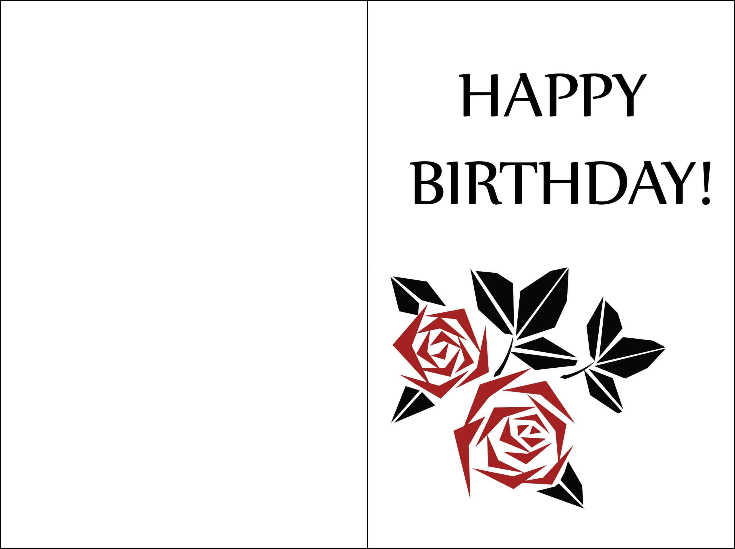 Free Printable Card Makers Greeting Card Templates For Any Worksheets Library