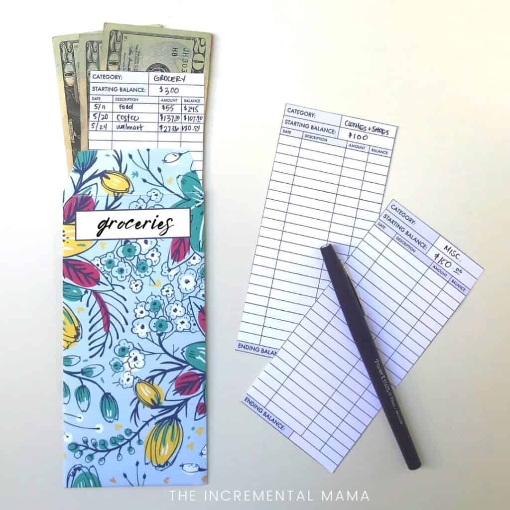 dave ramsey envelope system printable
