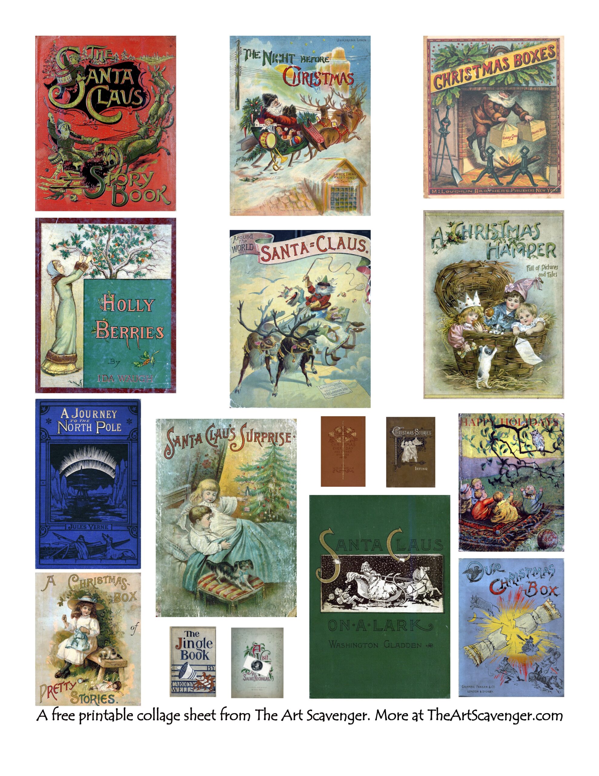 free printable miniature books