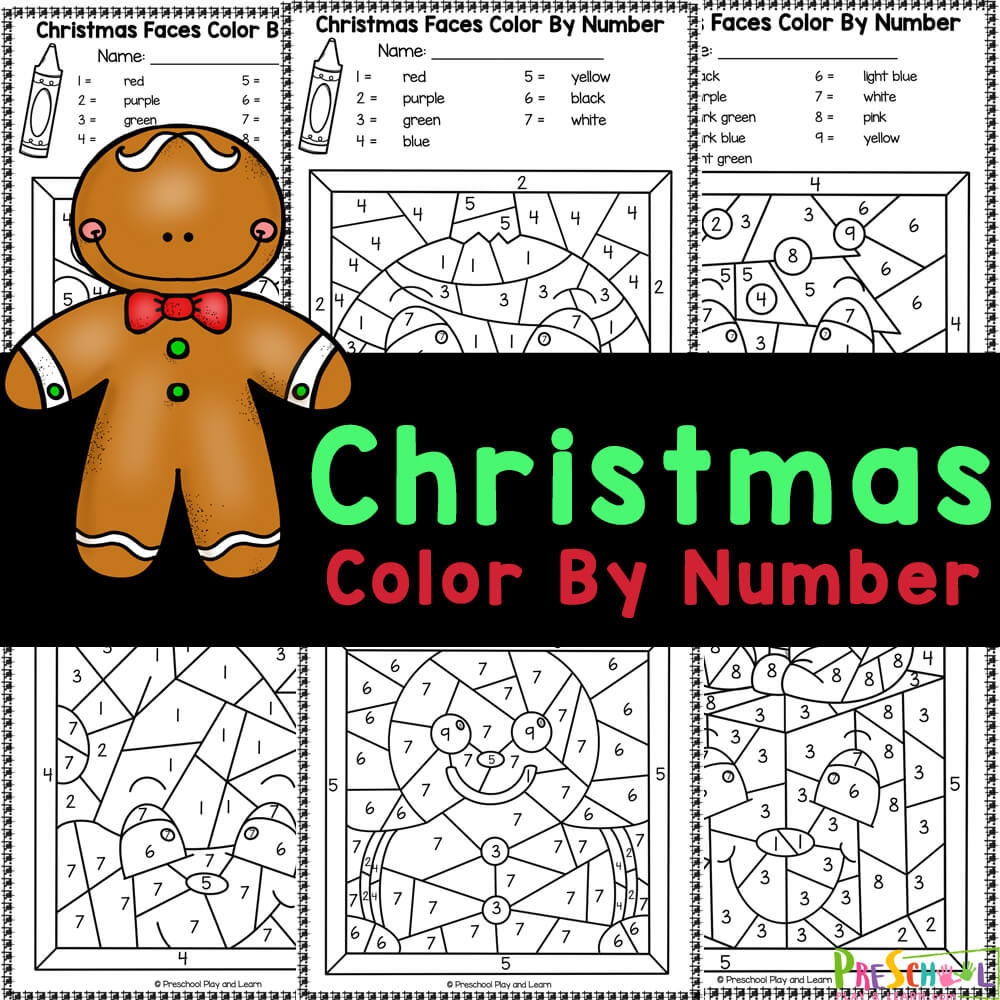 free printable color by number worksheets