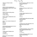 Free Printable Christmas Family Feud Game