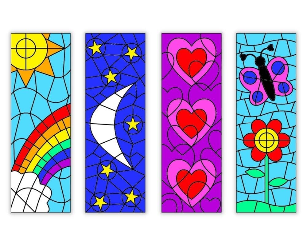 Free Printable Color by Number Bookmarks For Kids The Craft at Home Family Free Printable Color by Number Bookmarks For Kids The Craft at Home Family