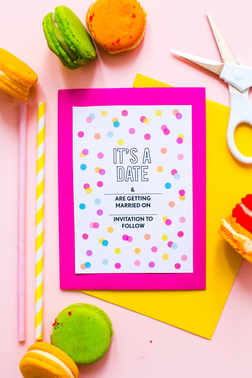 free printable save the date