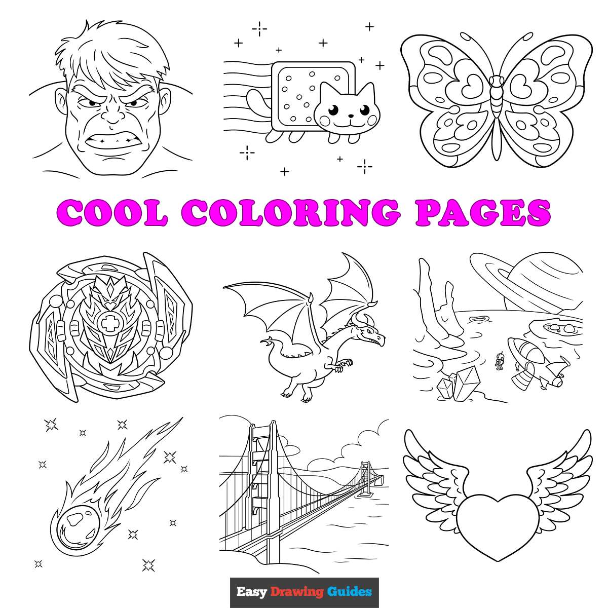 printable cool coloring pages