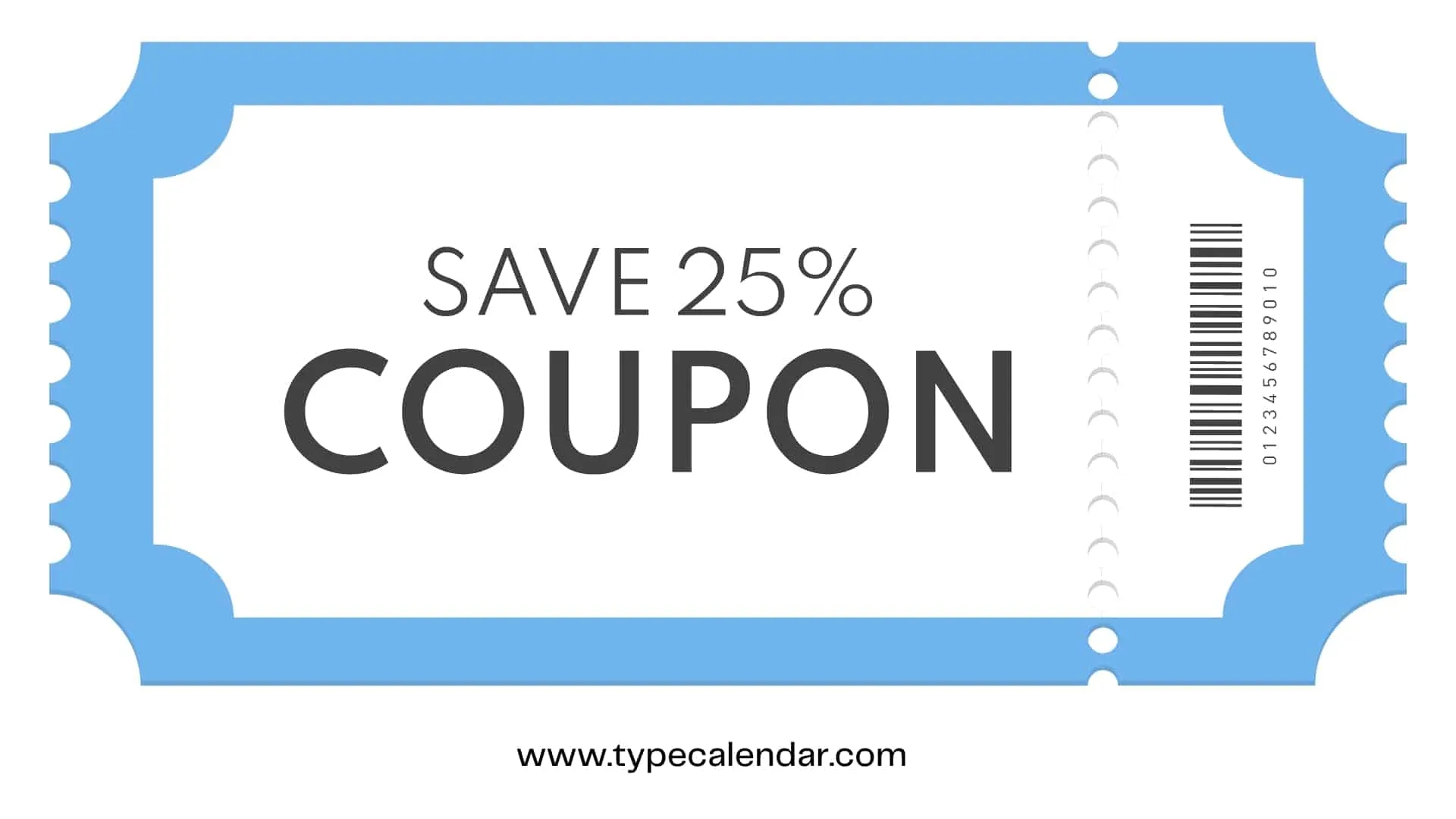 Free Printable Coupon Templates Word PDF 