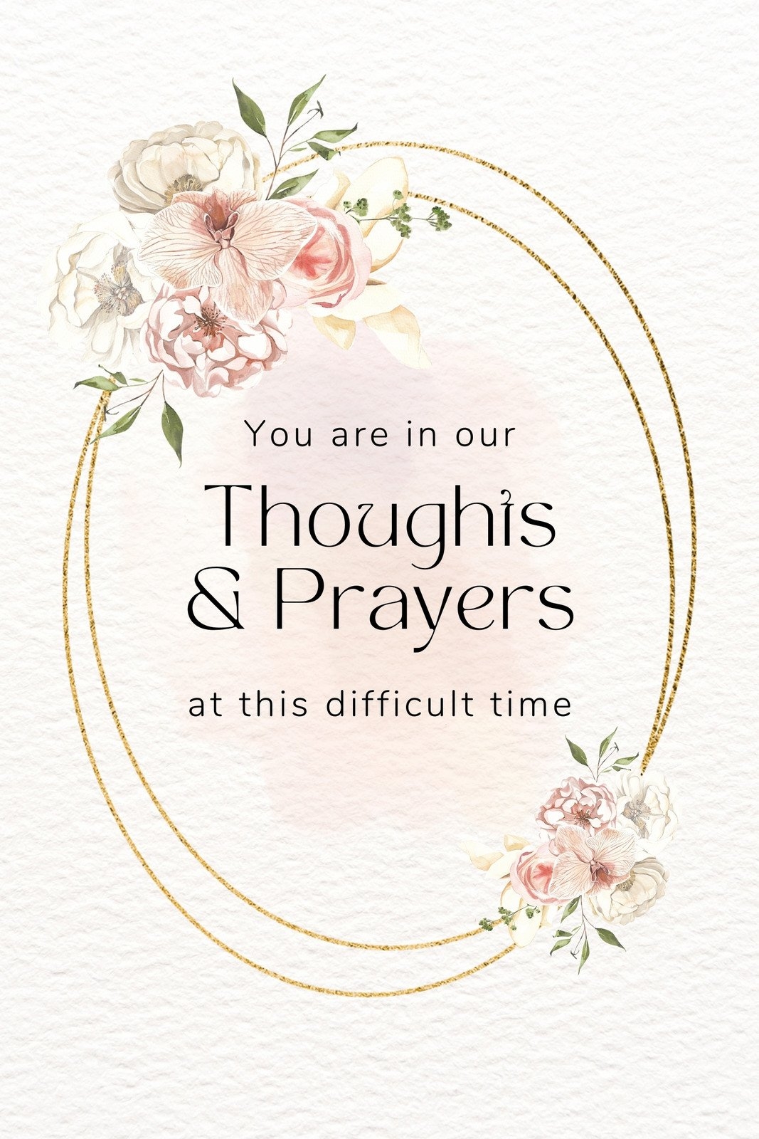 Free Printable Customizable Funeral Card Templates Canva