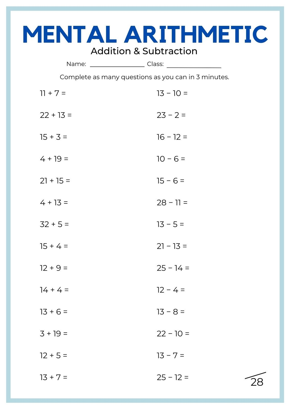Free Printable Customizable Math Worksheet Templates Canva Worksheets Library