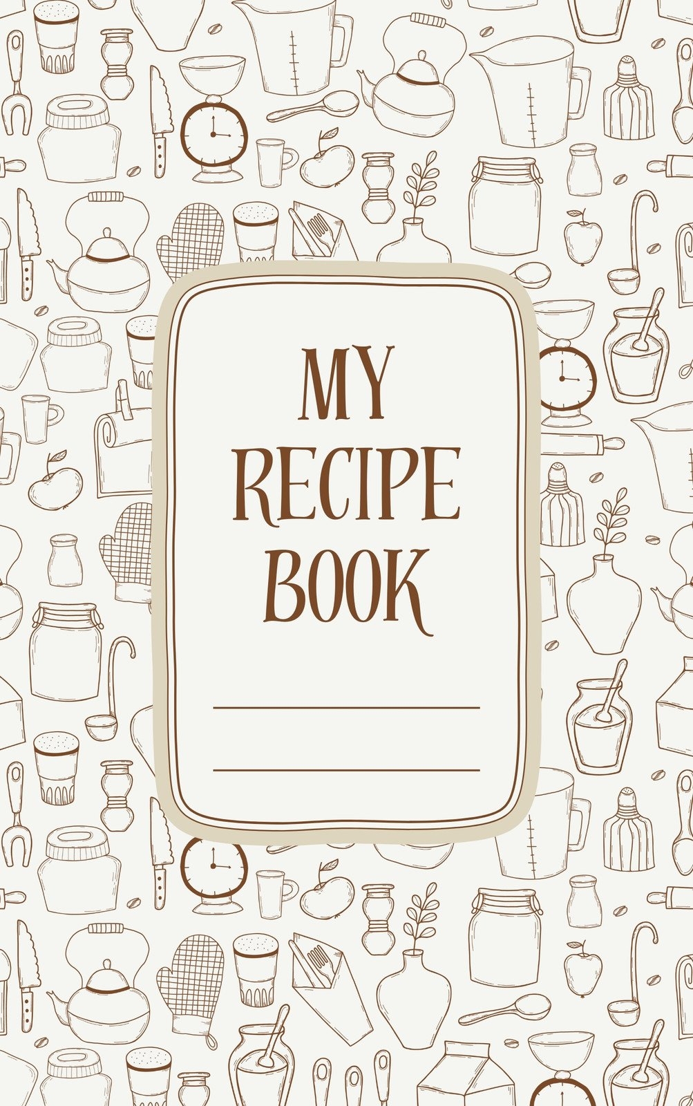 Free Printable Customizable Recipe Book Cover Templates Canva Free Printable Customizable Recipe Book Cover Templates Canva