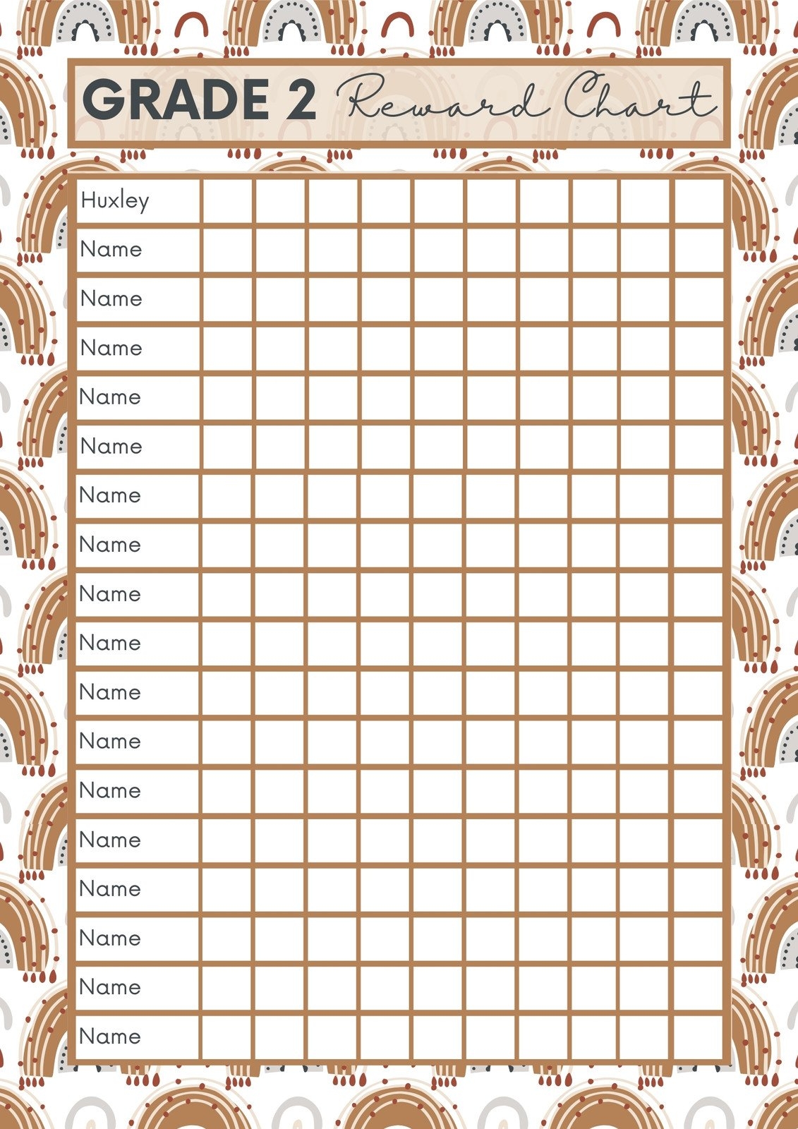 free printable incentive charts