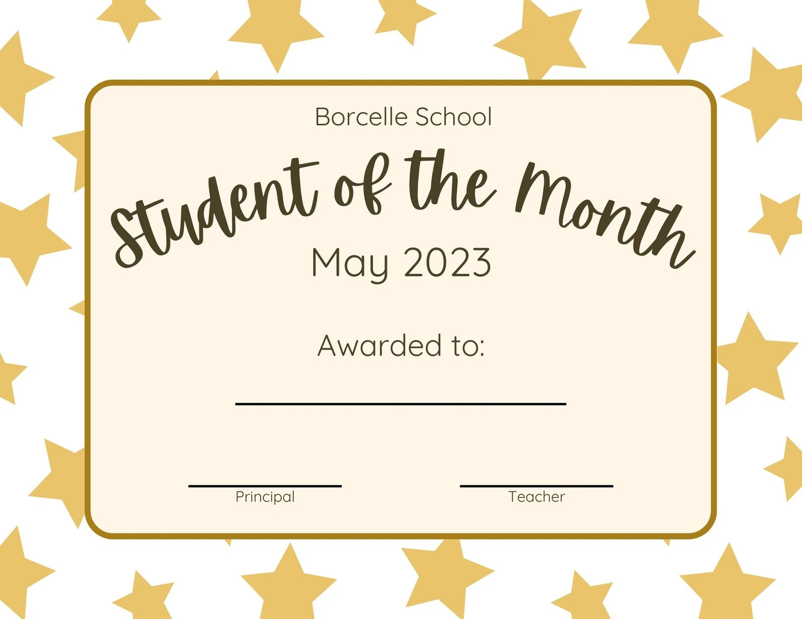 free printable blank award certificate templates