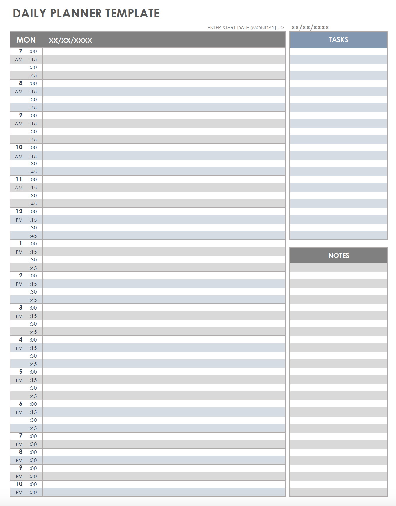 free printable planner 2018 pdf