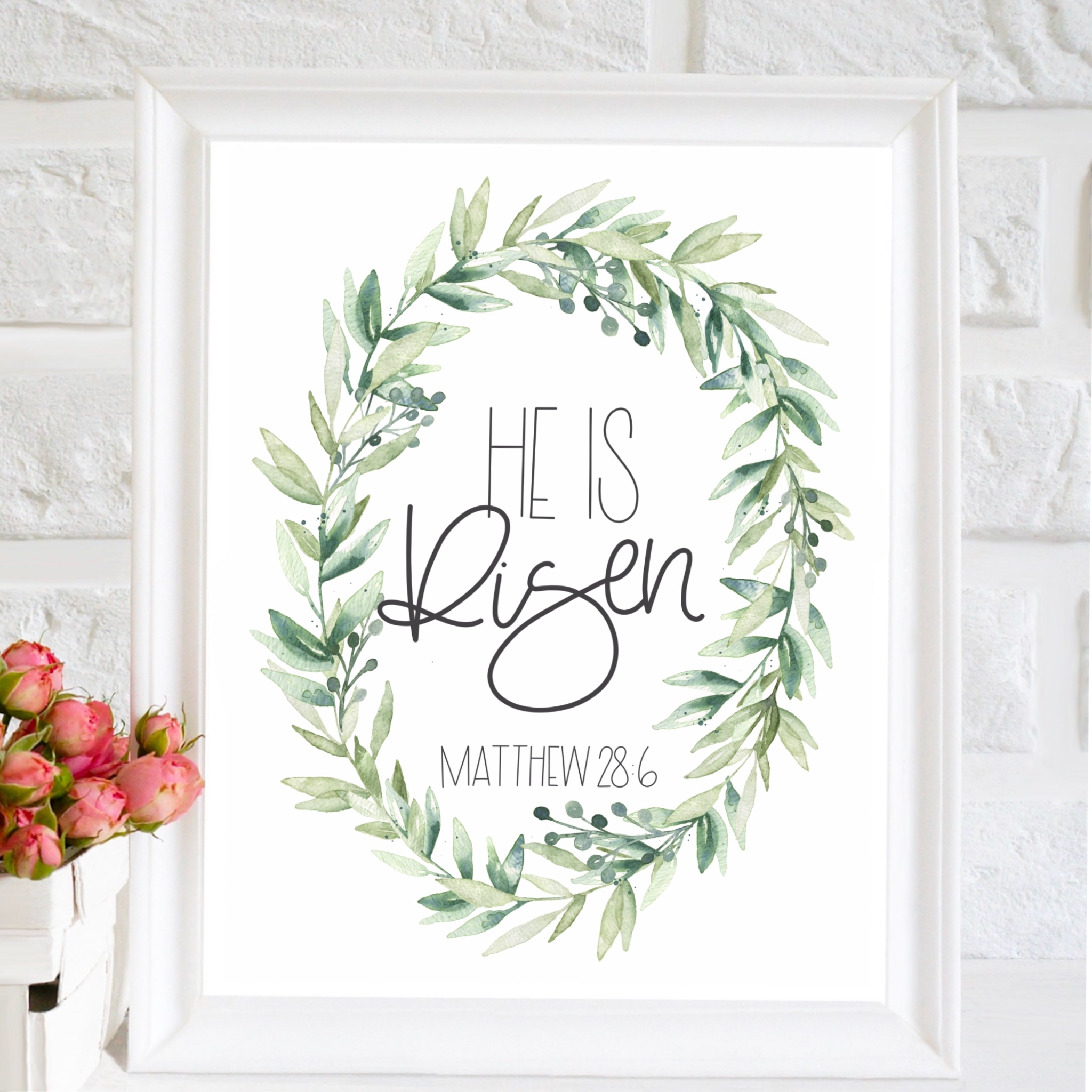 FREE PRINTABLE Easter Prints All Things Thrifty