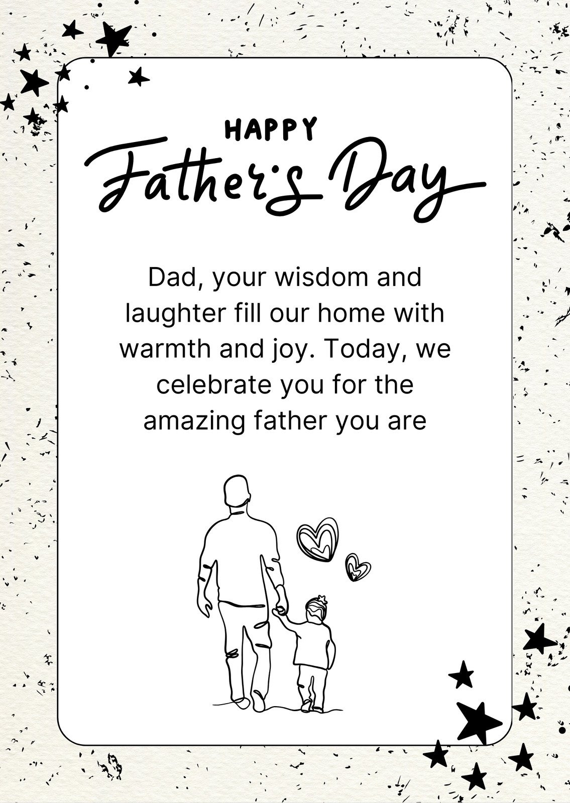 Free Printable Father s Day Card Templates To Personalize Canva