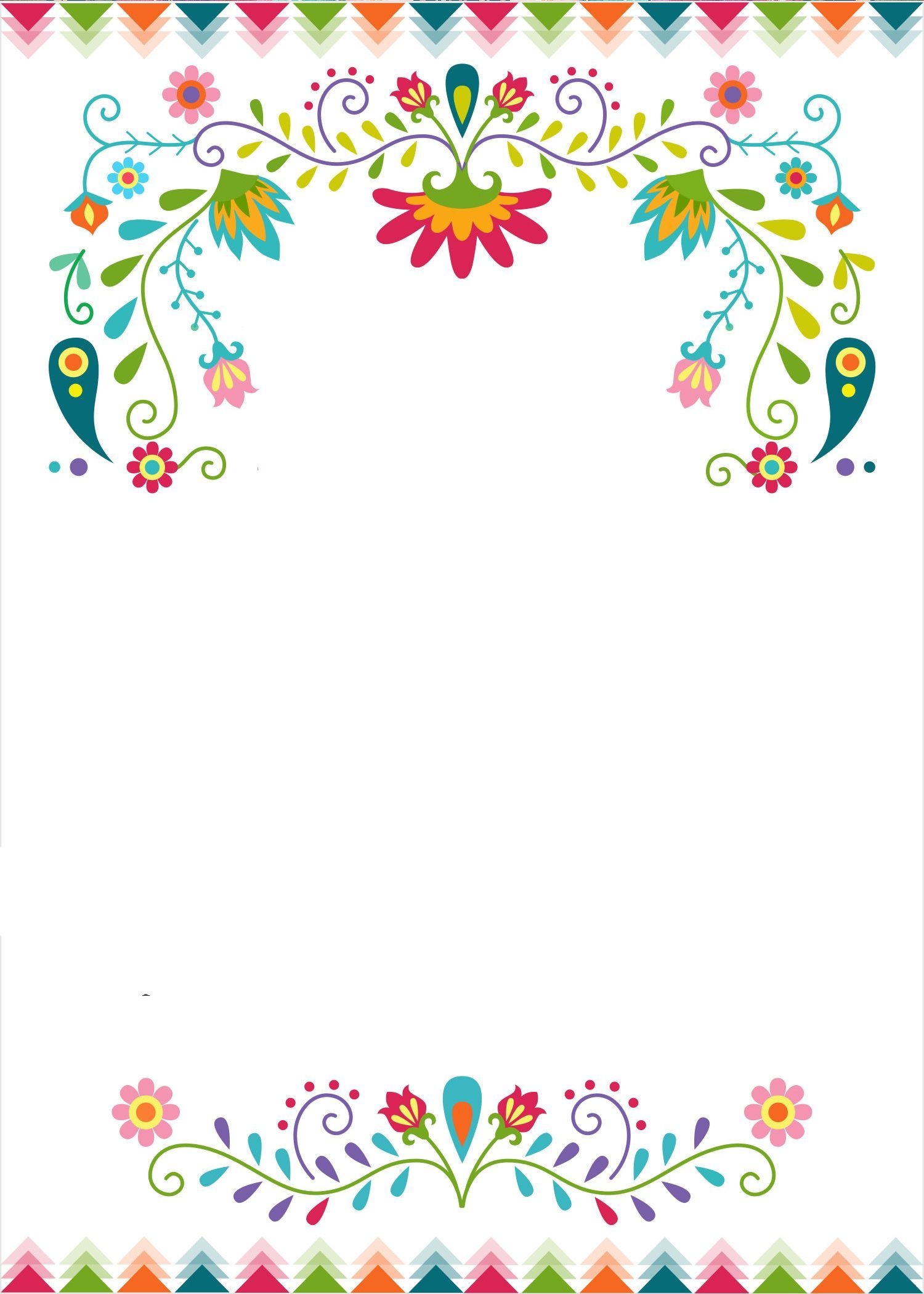 Free Printable Fiesta Invitation Template