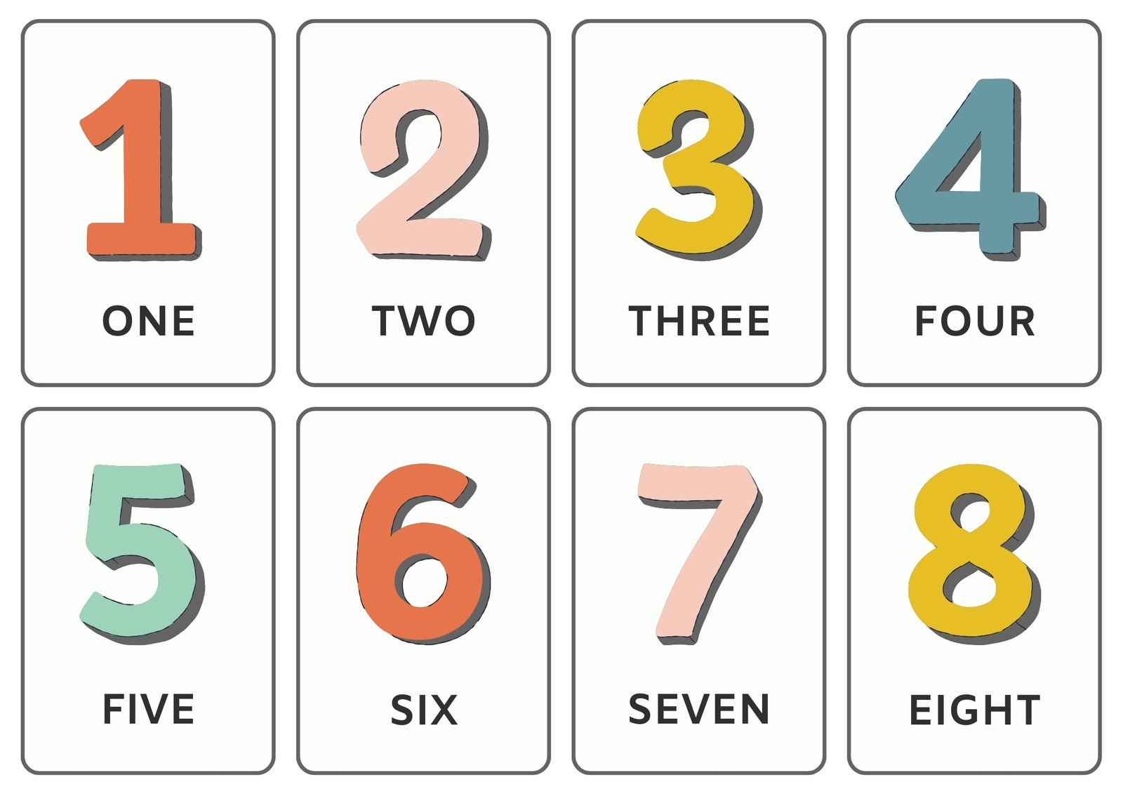 Free Printable Flashcard Templates You Can Customize Canva