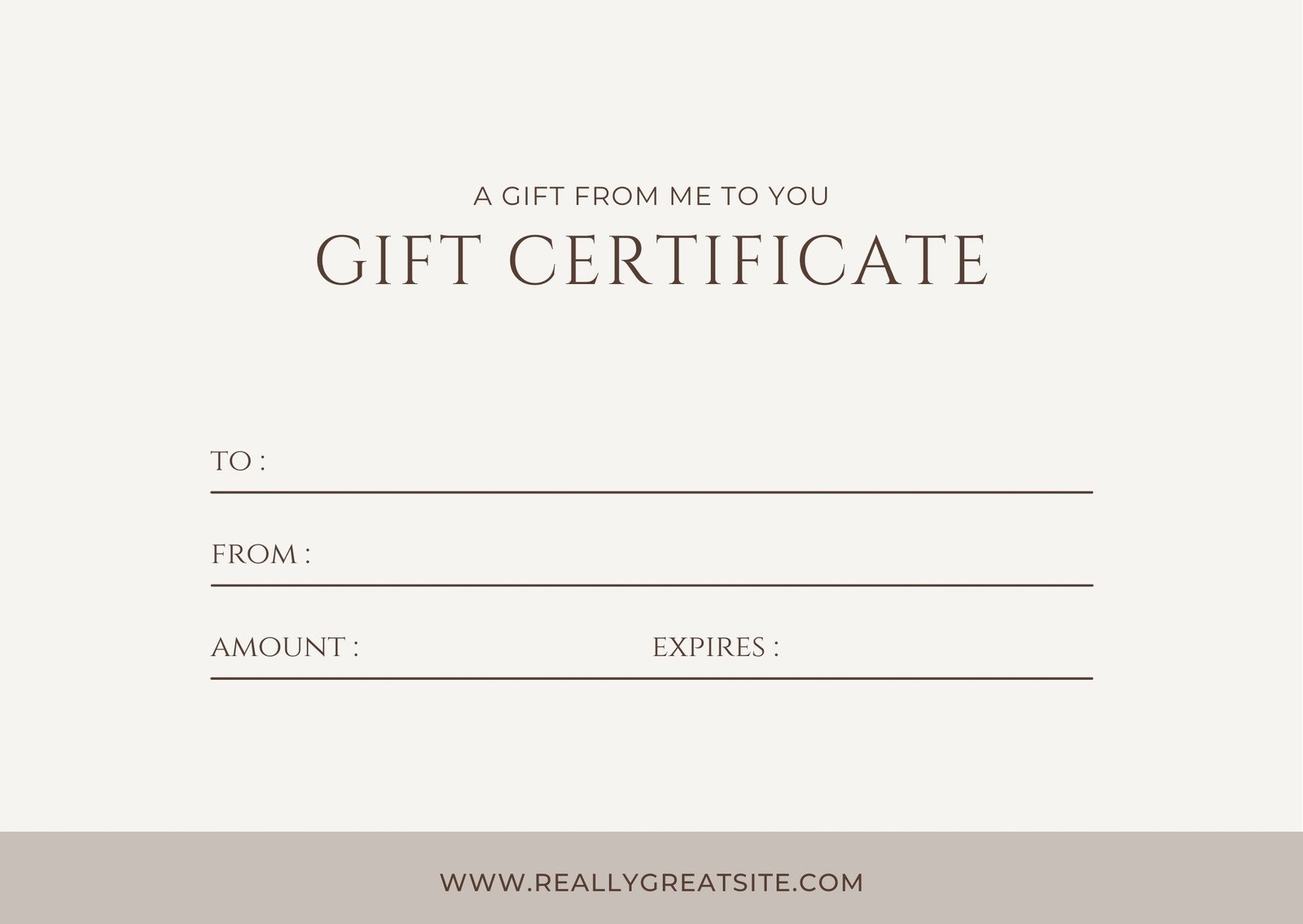 printable gift certificate templates