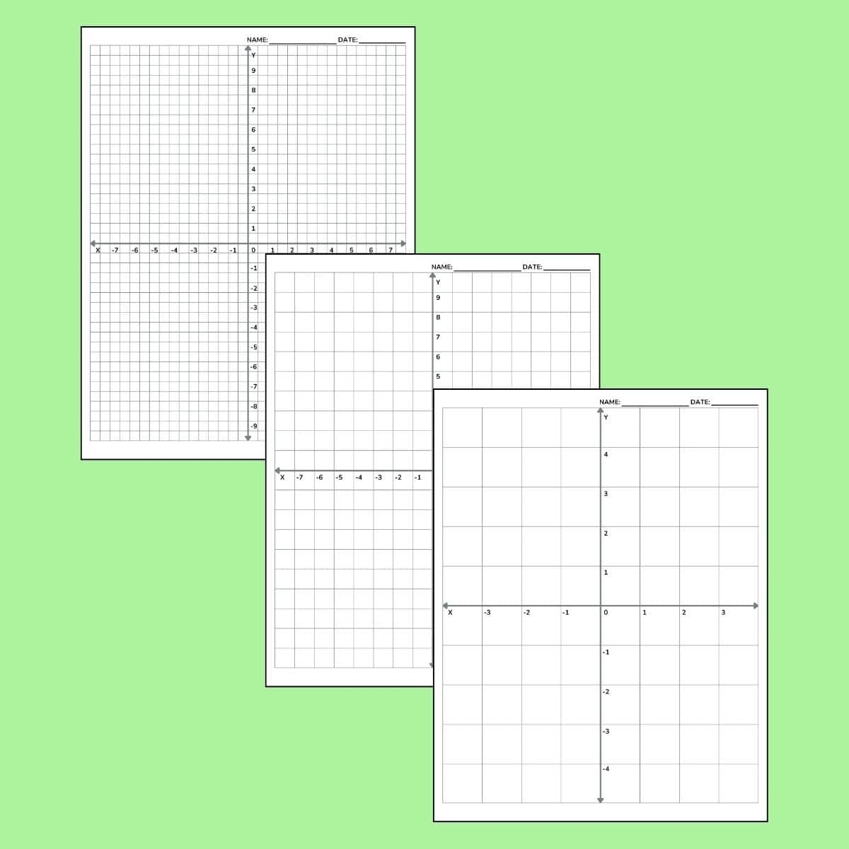 FREE Printable Graph Paper With Numbers FREE Printable Graph Paper With Numbers