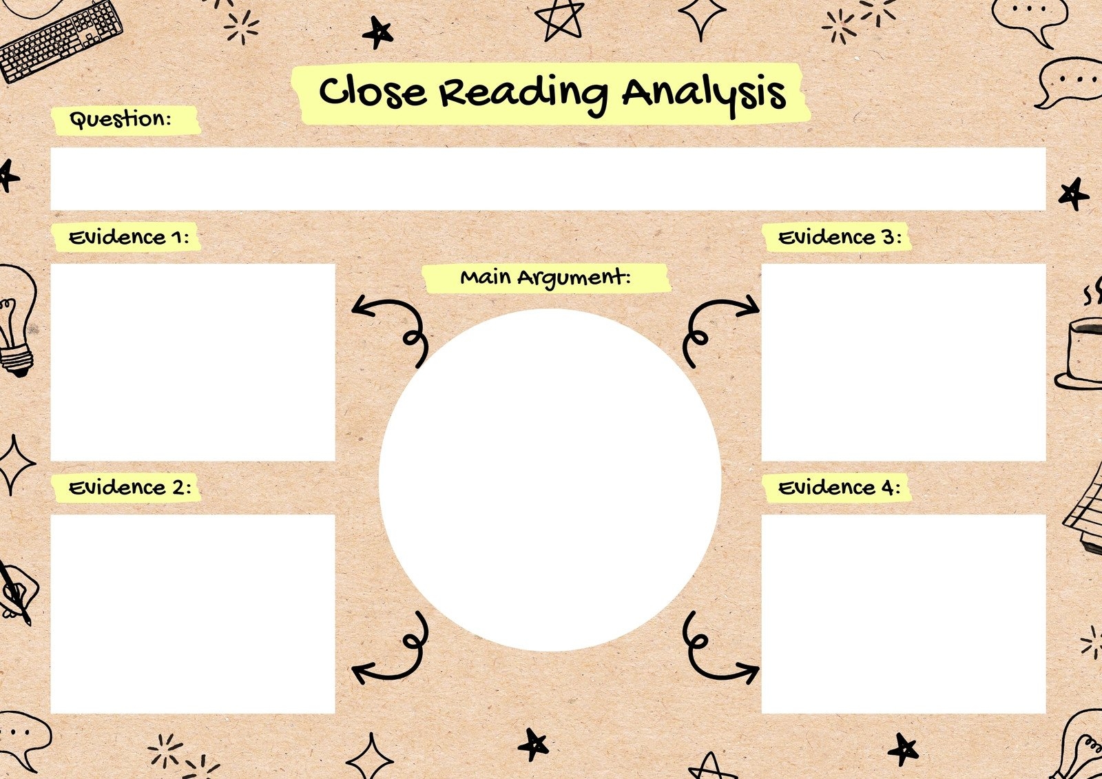 Free Printable Graphic Organizer Templates To Customize Canva