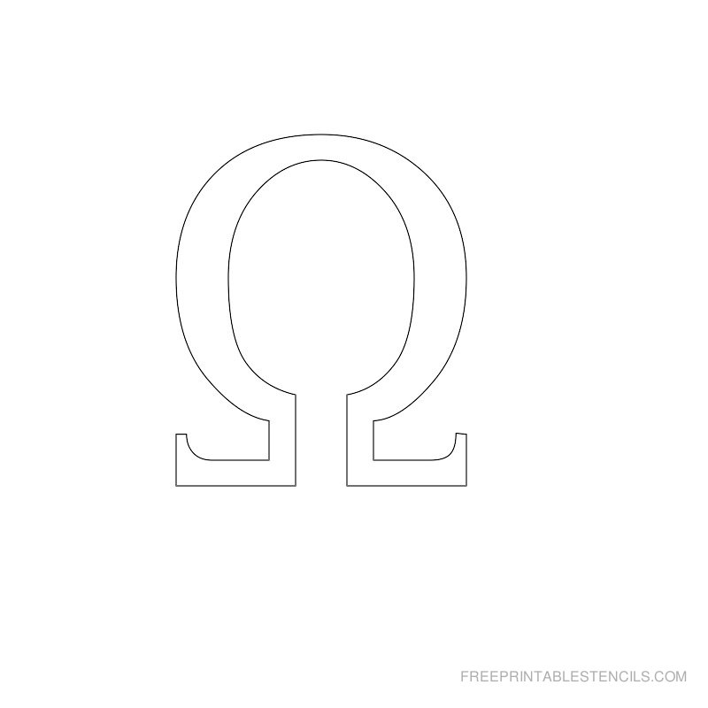 greek letter stencils for shirts printable