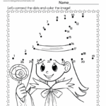 Free Printable Halloween Connect The Dots Worksheet