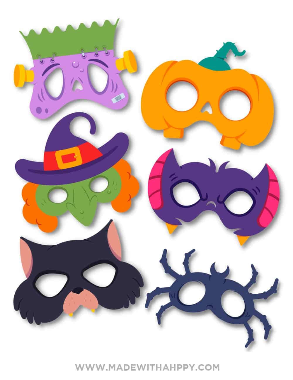 Free Printable Halloween Masks