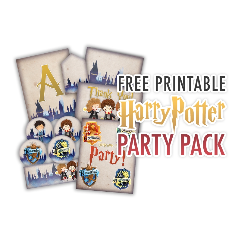 Free Printable Harry Potter Party Pack For All Occasions The Cottage Market Free Printable Harry Potter Party Pack For All Occasions The Cottage Market