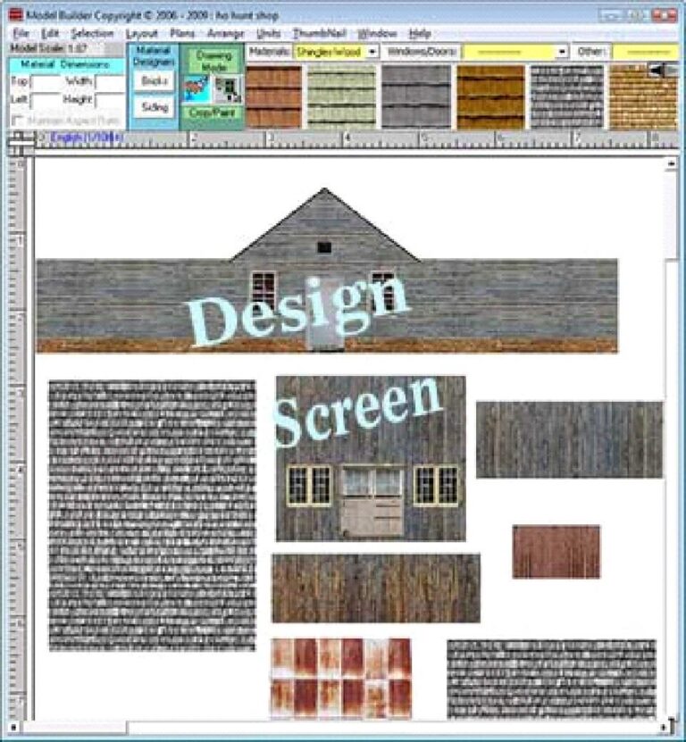 Free Printable HO Scale Model Buildings EvanDesigns