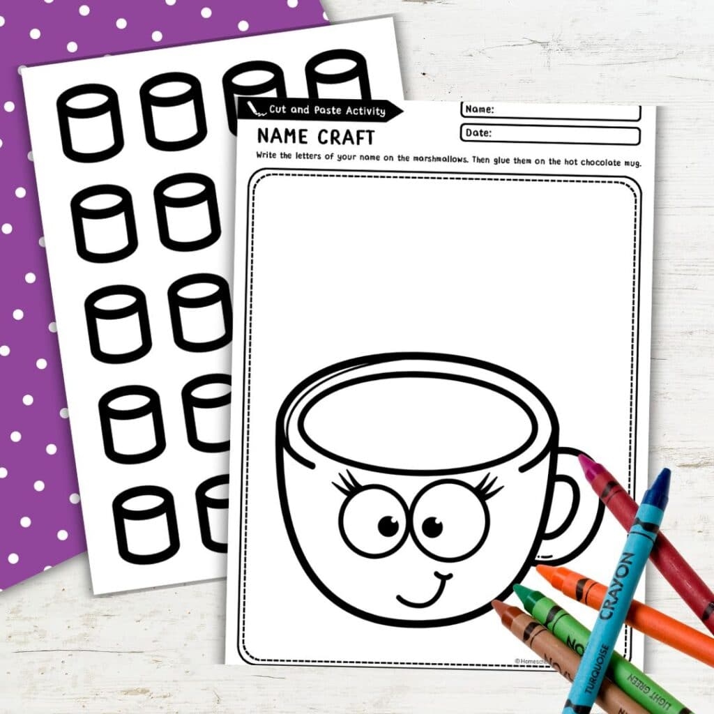 free printable worksheets about hot chocolate
