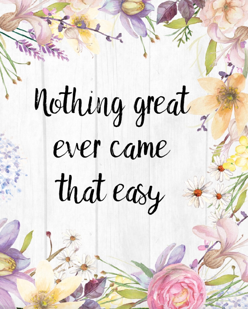 Free Printable Inspirational Quotes