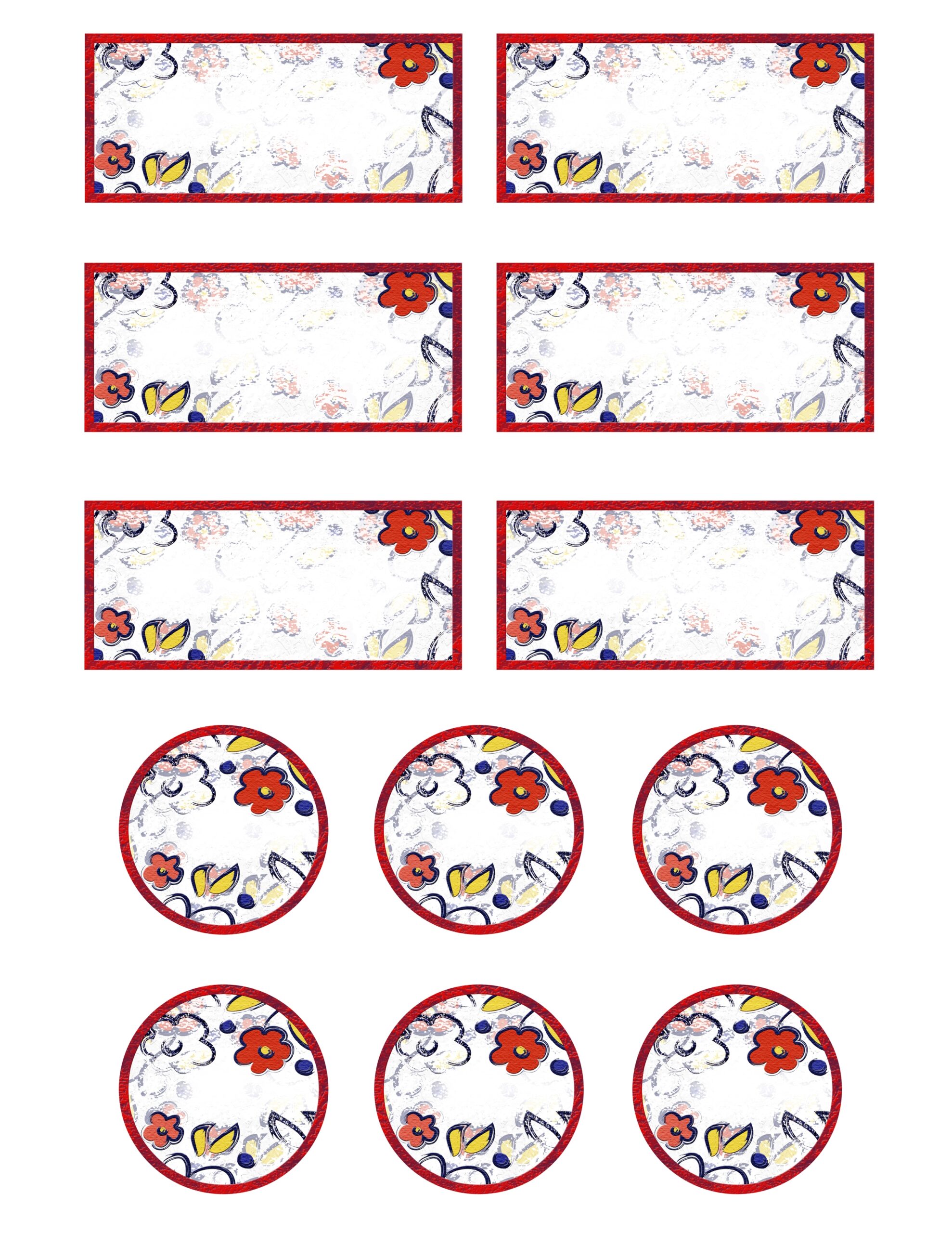 free printable labels templates