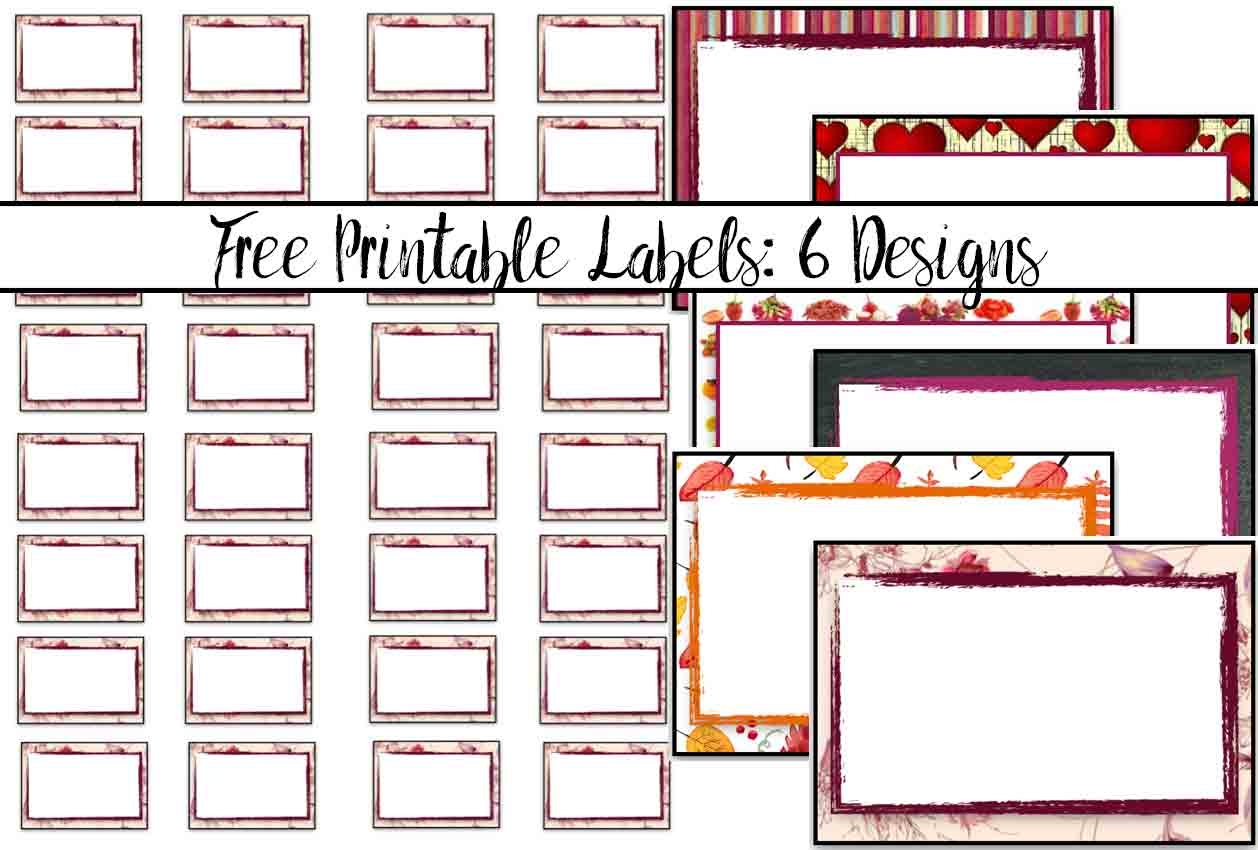 free printable spice labels free printable spice labels