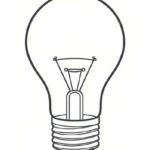 Free Printable Light Bulb Coloring Pages The Artisan Life
