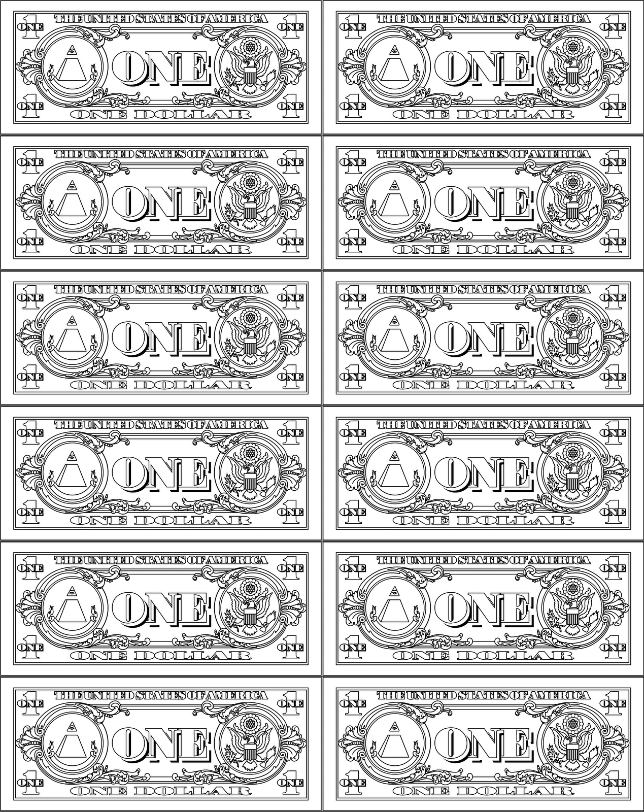 Free Printable Money Printable Party Favors