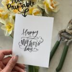 Free Printable Mothers Day Card Lemon Thistle