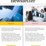 Free Printable Newsletter Templates Editable PDF Word Excel 