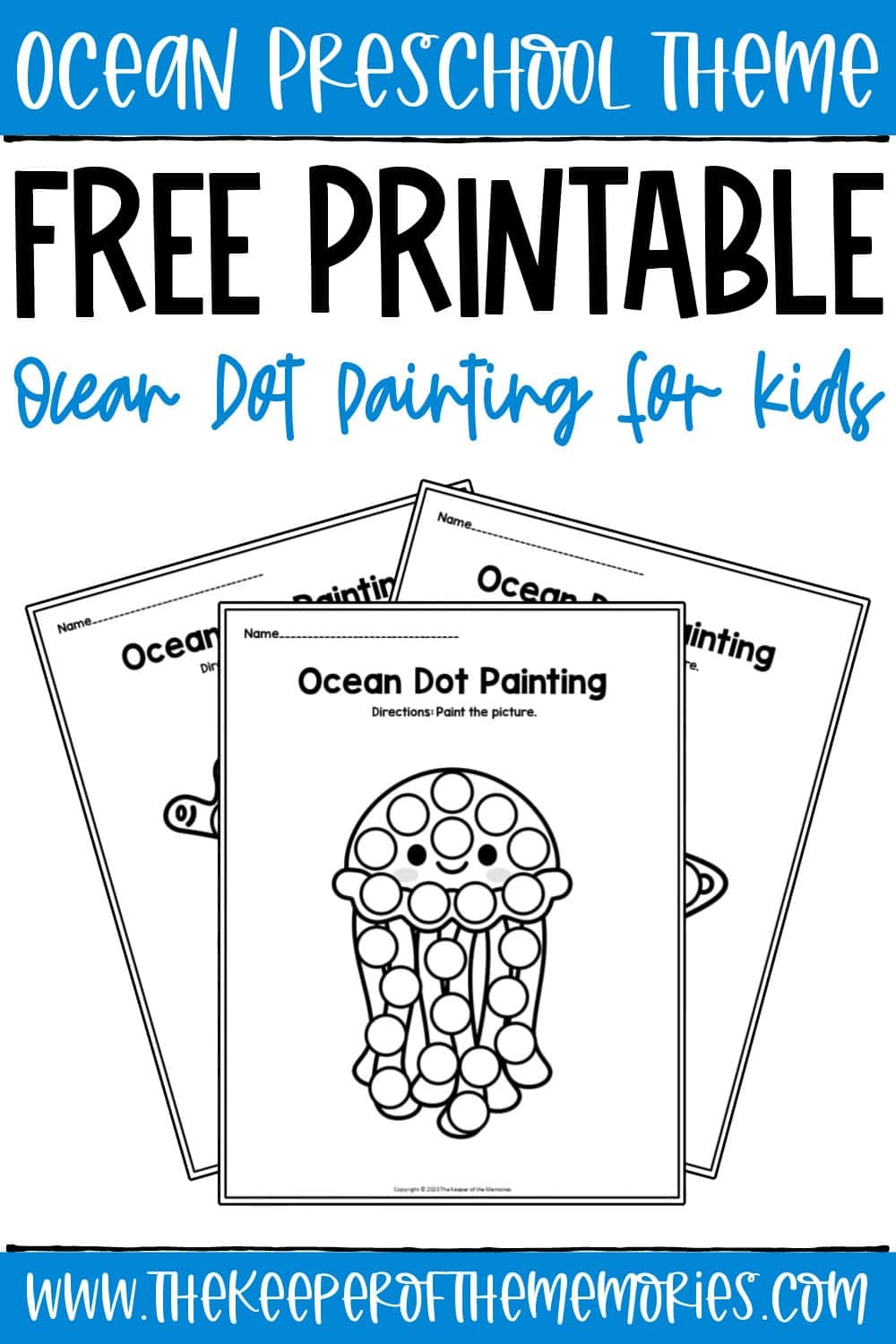 free dot painting printables