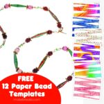 Free Printable Paper Bead Templates Make Breaks